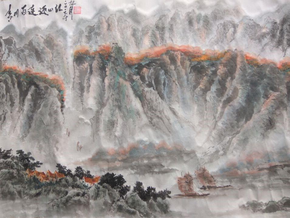 现代山水画家曹振君作品收藏价值怎么样